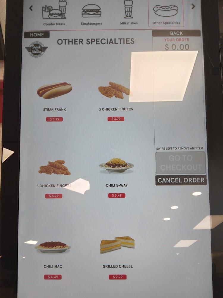 Steak 'n Shake Menu image 1