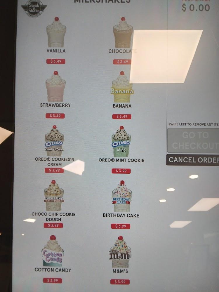 Steak 'n Shake Menu image 2